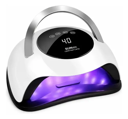 Cabina Para Uñas Sun Bq5t Blanca 120w Original Uv Led