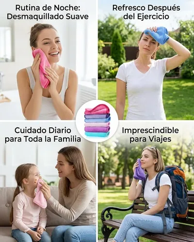 Discos Reutilizables Para Desmaquillar, Toallas Suaves I