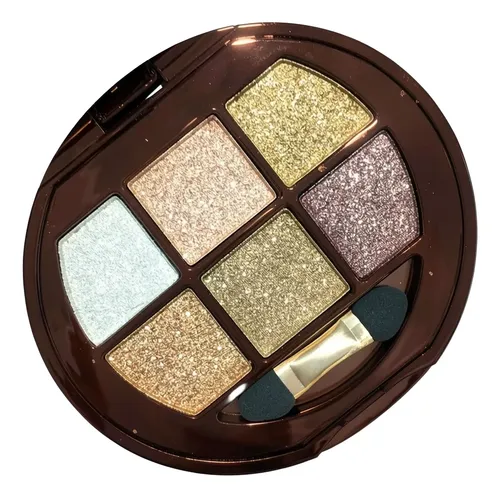Paleta De Sombra Glitter Xfexm Color 6