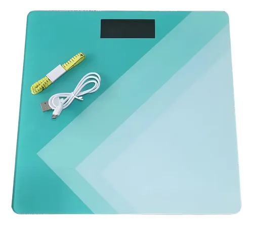 Balanza Digital Personal Baño 180kg Recargable C/ Usb Kaimon