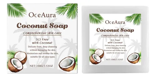 Jabón Corporal De Coco Oliva Y Vitamina E