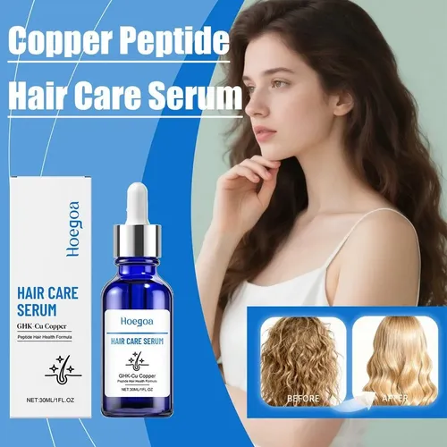 Sérum Para El Crecimiento Del Cabello Con Péptidos De Cobre