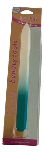 Lima de Uñas de Vidrio Plana Bei Bei para Manicura Profesional