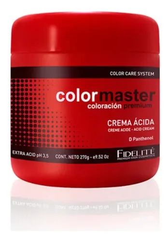 Mascara Capilar Colormaster Extra Acida Ph 3,5 270g Fidelite