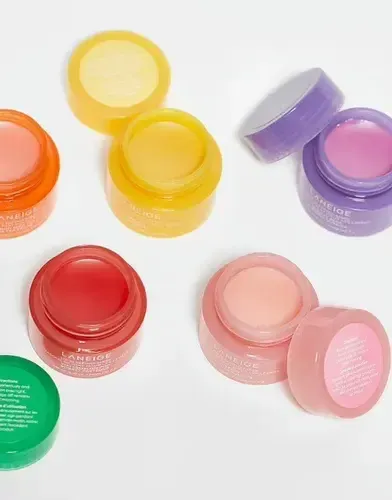 Set Laneige Lip Mask Nocturna Reparadora Labios X5