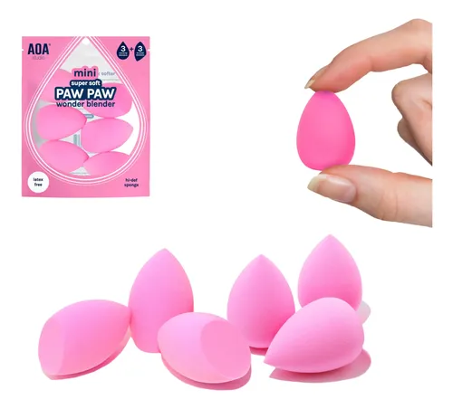 Esponja Cosmética Aoa Studio Mini Set De 6 Unidades Sin Láte