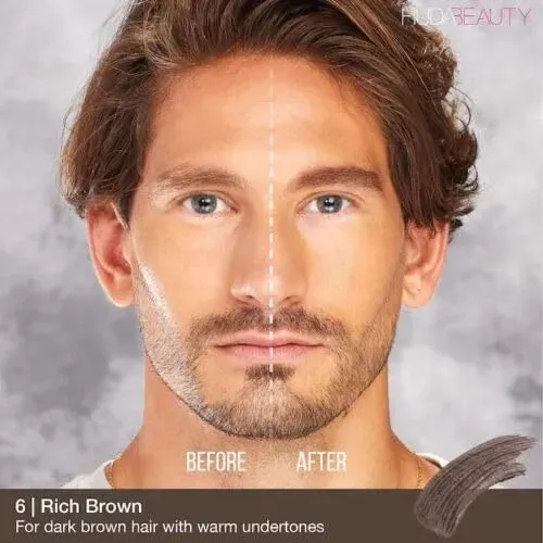 Mascara Huda Bombbrows Gel De Fibra Voluminizadora Rich Brow