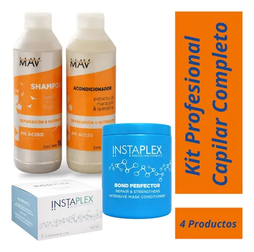 Kit Capilar Profesional Mav Completo Ireparación Y Nutrición