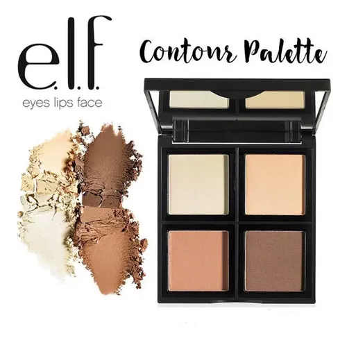 Elf Paleta De Contorno En Polvo Powder Contour Color light-medium