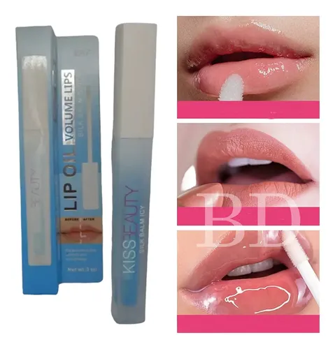 Labial Gloss Voluminizador Engrosador Acido Hialuronico X 2