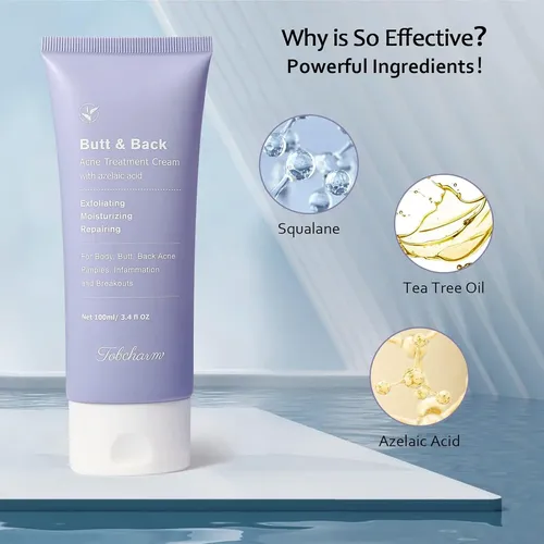 Crema Corporal Antiacné Loción Loción 130g Para Espalda