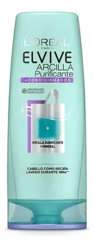Acondicionador Detox Arcilla Elvive L’Oréal 400ml