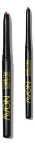 Delineador de labios retráctil Avon Power Stay Reddish, 280 mg, rojo cálido