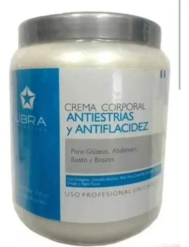 Crema Anti Estrías Y Flacidez Libra Colágeno X 1000grs