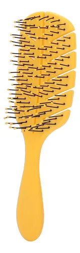 Peine Con Brocha Para Cabello Con Ventilación Curva, Paleta