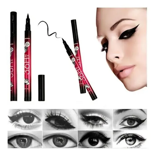 Delineador Fibra Tatoo Liner 36hs De Duración Maquillaje