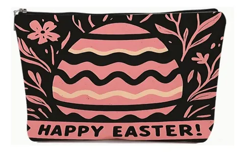 Bolsa De Maquillaje De Viaje De Poliéster Con Estampado