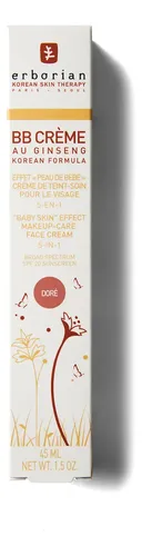 Erborian Bb Cream Con Ginseng, Bronceado (dore), Cobertura L