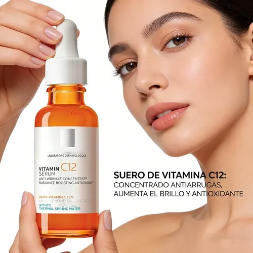 Cuidado Facial Glicolico Vitamina C12 Antioxidante Renovador