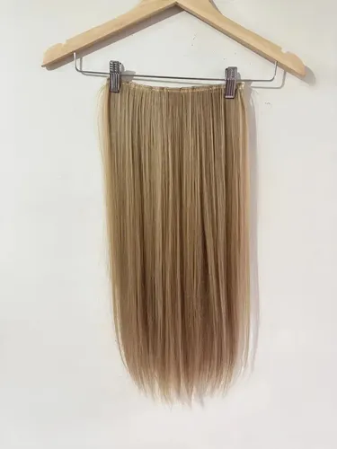 Cortinas De Pelo: Cabello Sintetico Premium Extensiones Color Rubio 16 613 Lacio