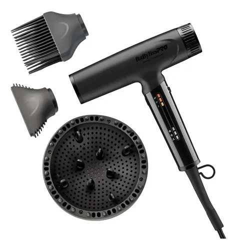 Secador Iónico Ultraliviano Black Babyliss 1400w