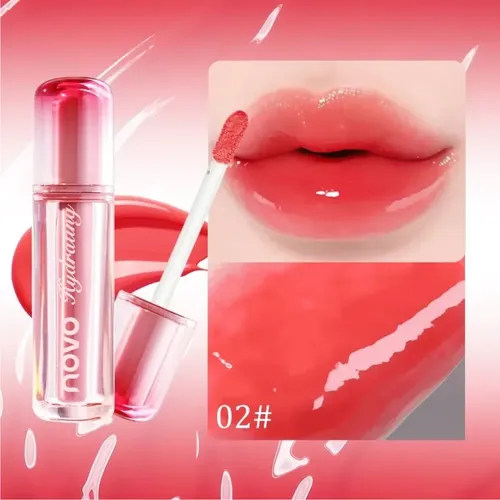 X2 Brillo Labial Hidratante Lipgloss Waterproof Nuevo Brillo