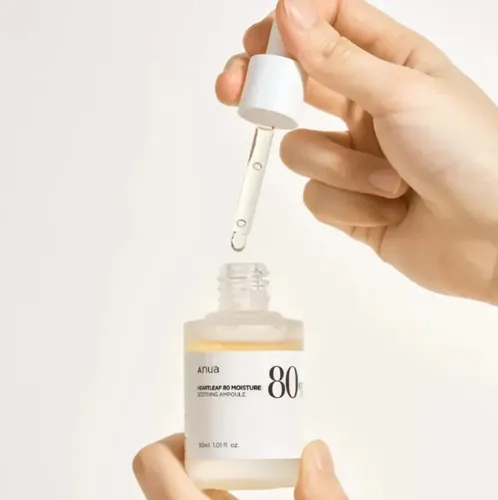 Anua Heartleaf 80% Serum Facial Calmante E Hidratante 30ml Todo Tipo De Piel Día/noche