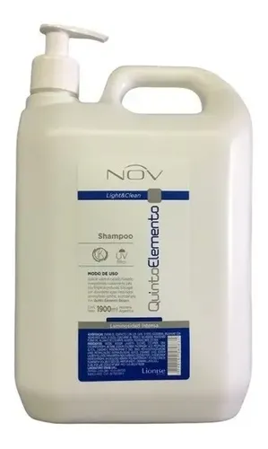 Shampoo Nov Brillo Intenso Pelo Quinto Elemento 1900ml