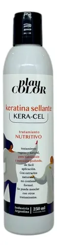 Keratina Sellante Kera-cel Playcolor Vegano – Sin Formol