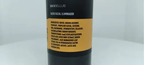 Suero Facial Iluminador Biobellus 30cc Tipo De Piel Normal