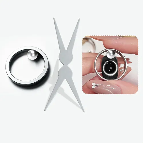 Imanes Para Esmalte Ojo De Gato Uñas X2