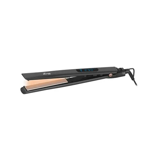 Planchita De Pelo Liss Expert Silfab By-615 58w Color Negro