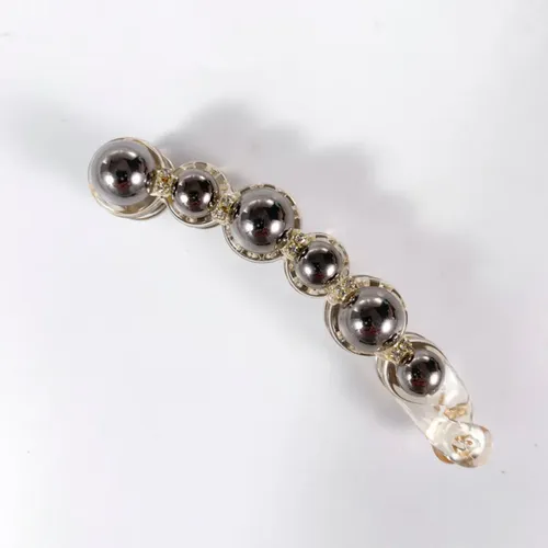 Pinzas Para Cola De Caballo Con Forma De Perla, Juego De .