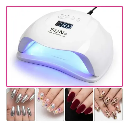 Cabina Uñas Uv Led Sun X 54w Esmalte Semipermanente