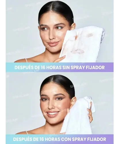 Spray Fijador De Maquillaje Control De Grasa Todo El Día 1pc
