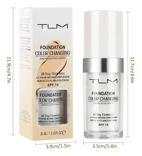 Base Ucanbe Tom Que Cambia De Color, 30 Ml, Con Brochas Y Es