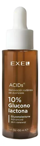 Acido Exel Glucono Lactona 10% Facial Profesional 30 Ml Momento De Aplicación Día/noche Tipo De Piel Mixta