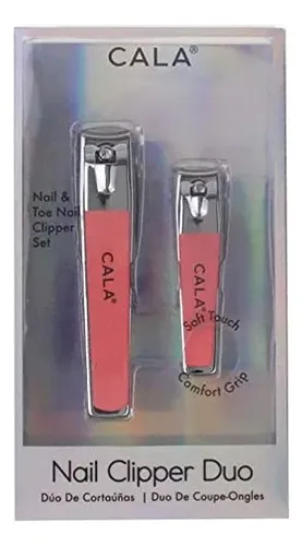 Cortaúñas Cala Soft Touch Coral Duo