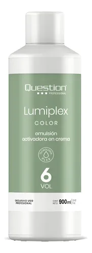 Question Lumiplex Emulsión Activadora En Crema 6 Vol 900ml