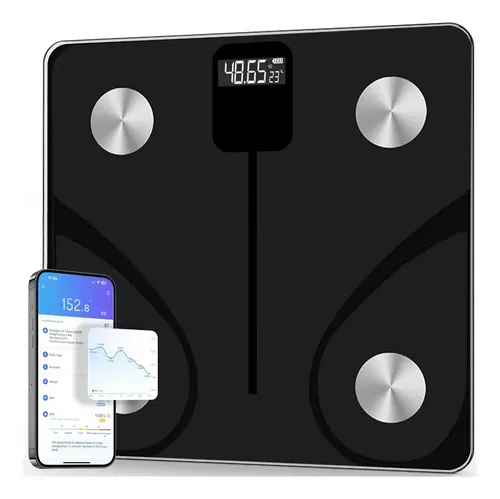 Báscula Inteligente Bluetooth Para Medir La Grasa Corporal