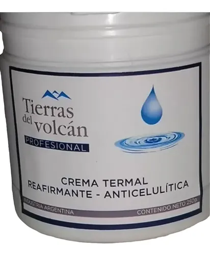Crema Reafirmante Y Para Celulitis Tierras Del Volcan 250g