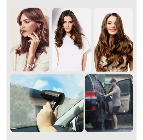 Secador De Pelo For Coche De 12 V: Frío Y Caliente, .