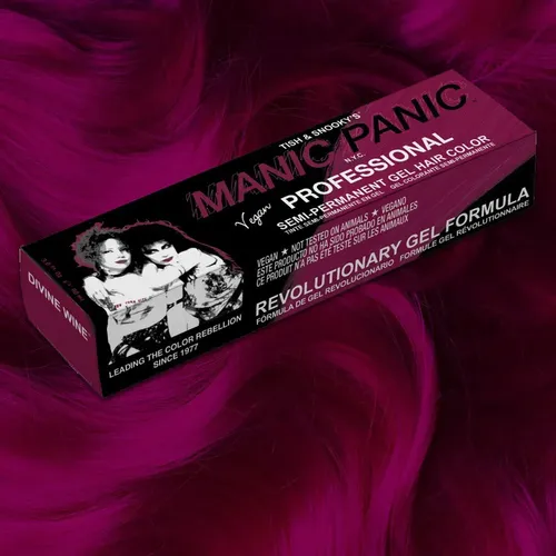 Tinte De Pelo Manic Panic Divine Wine Semipermanente 90 Ml