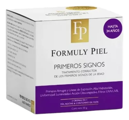 Formuly Piel Crema Primeros Signos Antiage Hasta 34 Años 50g