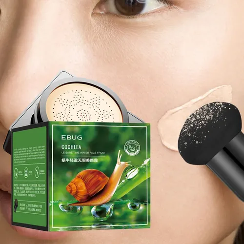 A/r Crema Bb Con Colchón De Aire | Bb Cream Caracol Colágeno | Base De Maquillaje Facial De Larga Duración, Base De Crema De Maquillaje Desnuda Para Control De Aceite Cobertura Completa