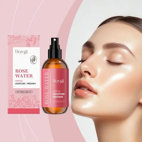 Spray Hidratante Facial Hoygi Rose, Cuidado Suave Y Nutritiv