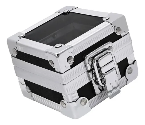 Nail Drill Grinding Bit Holder Box,professional Nail Silver
