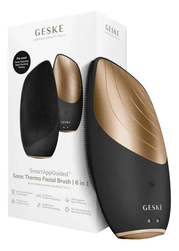 Geske Cepillo Facial 6 En 1 Con Función Térmica Y App