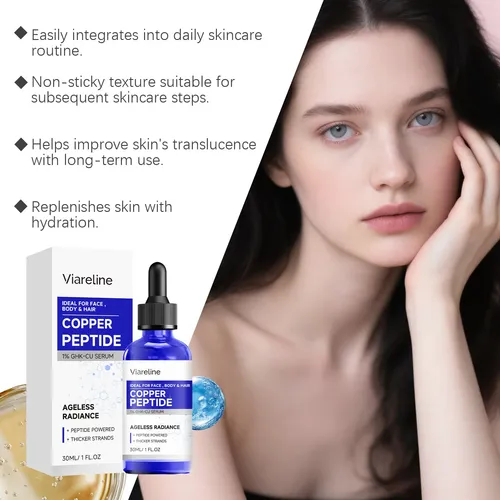 Sérum Viareline Péptidos De Cobre Ghk Cu 30 Ml