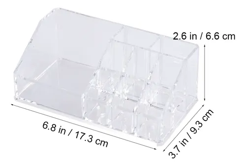Caja De Almacenamiento De Cosméticos De Acrílico Transparent